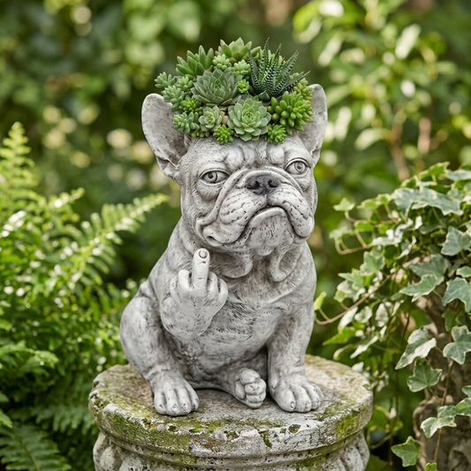 The Naughty Dog Planter